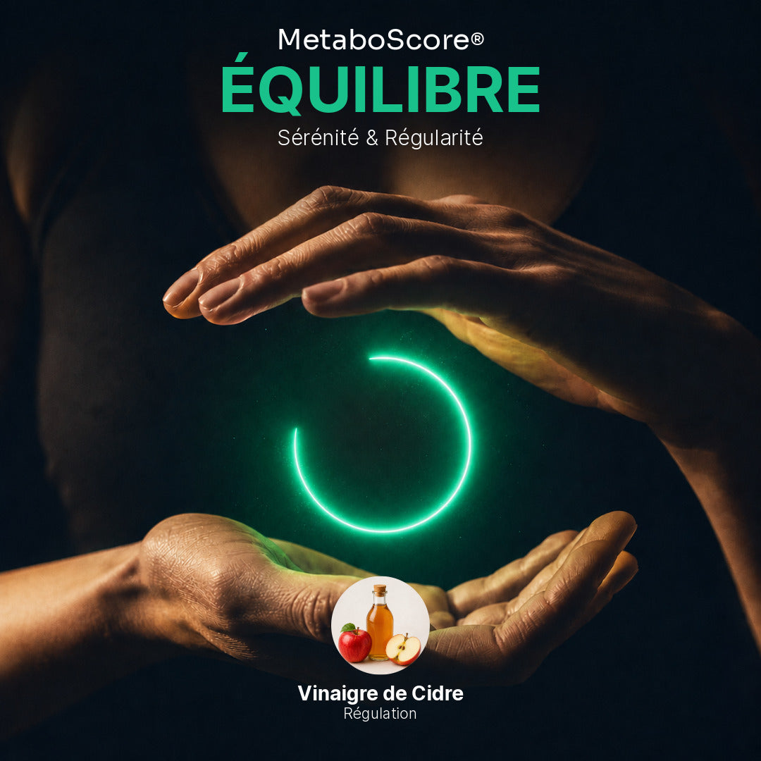 Ingrédient MetaboScore Équilibre : vinaigre de cidre